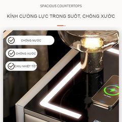 Tab đầu giường bọc da thông minh GA36