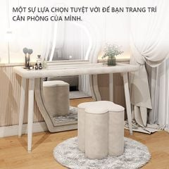 Ghế trang điểm hình cánh hoa hồng - GC28
