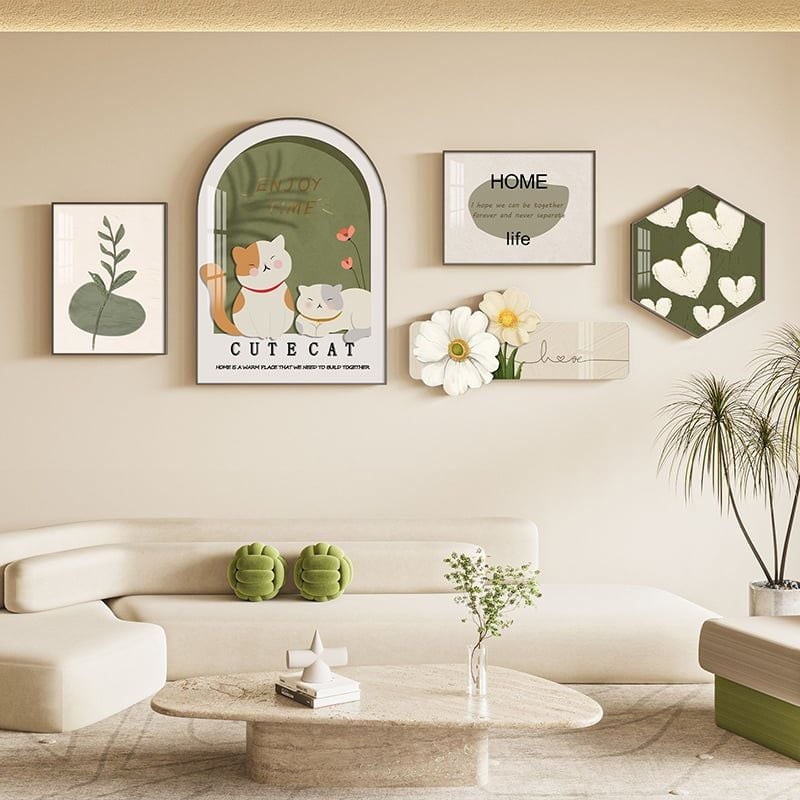 Bộ 5 tấm tranh dán tường GD-Z