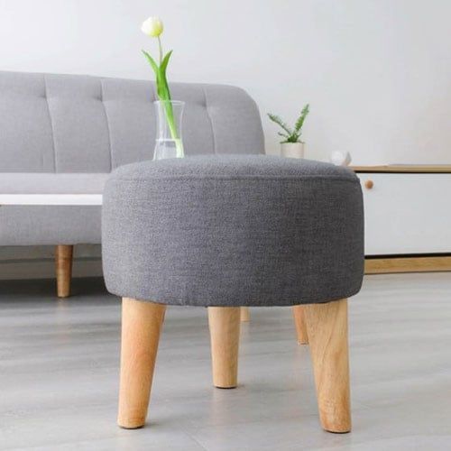 Ghế đôn sofa xám tinh tế hiện đại - GC19