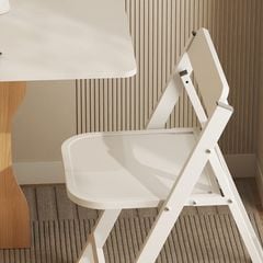 Ghế gấp gọn đa năng trắng - GM192
