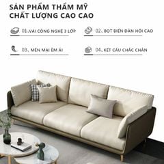 Ghế sofa phòng khách cao cấp - GC34