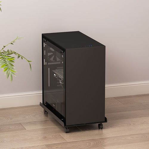 Kệ CPU PC di động khung đen - GM112
