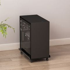 Kệ CPU PC di động khung đen - GM112