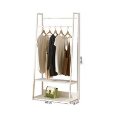 Giá treo quần áo 2 tầng 15 ly GM122