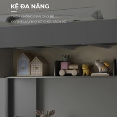 Giường tầng trẻ em đa năng, thiết kế hiện đại - GP363