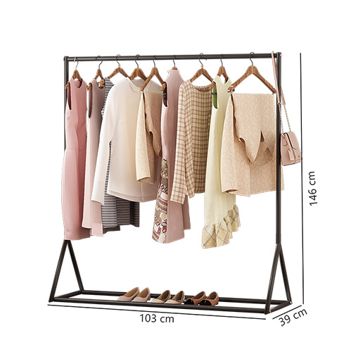 Giá treo quần áo khung thép GM01