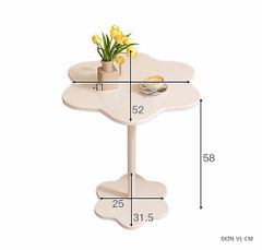 Bàn trà nhỏ Hình Cánh Hoa GM111