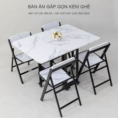 Bộ Bàn Ghế Ăn Gấp Gọn - GM133
