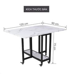 Bộ Bàn Ghế Ăn Gấp Gọn - GM133