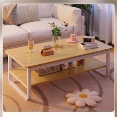 Bàn Trà Chữ Nhật Sofa 2 Tầng - GM135