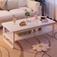 Bàn Trà Chữ Nhật Sofa 2 Tầng - GM135