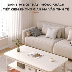 Bàn Trà Chữ Nhật Sofa 2 Tầng - GM135