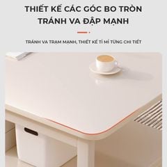 Bàn Trà Chữ Nhật Sofa 2 Tầng - GM135
