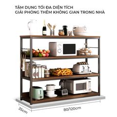 Kệ nhà bếp nhiều tầng thông minh GM136