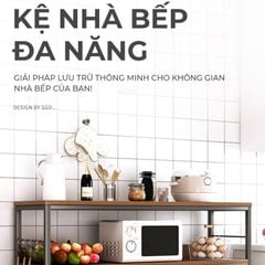 Kệ nhà bếp nhiều tầng thông minh GM136