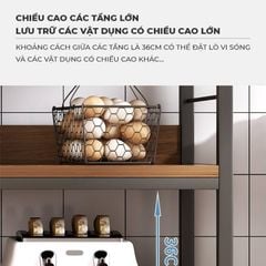 Kệ nhà bếp nhiều tầng thông minh GM136