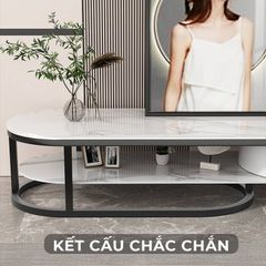 Kệ tivi bọc da khung sắt hiện đại GM152A