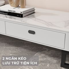 Kệ tivi bọc da khung sắt hiện đại GM152A