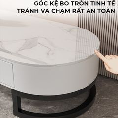 Kệ tivi bọc da khung sắt hiện đại GM152A