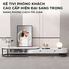 Kệ tivi bọc da khung sắt hiện đại GM152A