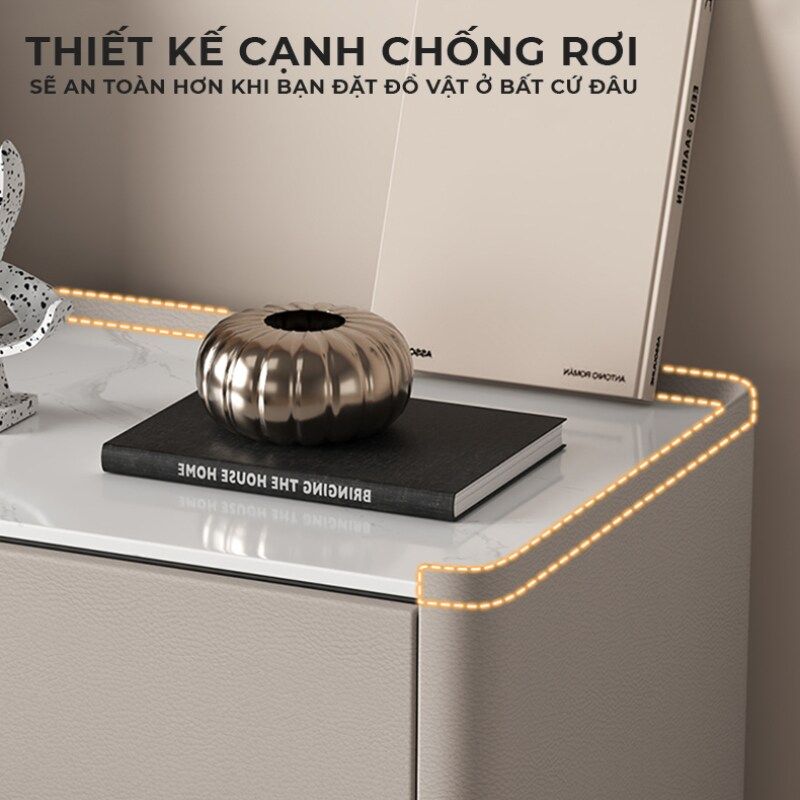 Tab đầu giường bọc da TC GM153