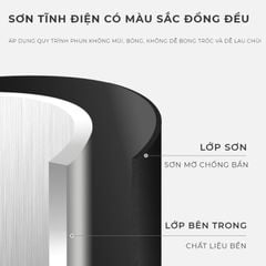 Giường sắt khung đen 10 chân hiện đại - GM158