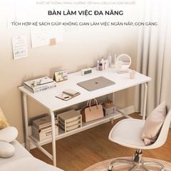 Bàn làm việc màu trắng thông minh GM160