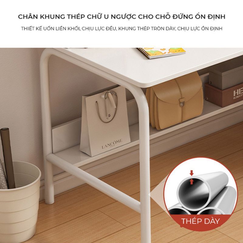 Bàn làm việc màu trắng thông minh GM160