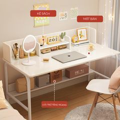 [Giảm giá 60%] Bàn làm việc màu trắng hiện đại GM161