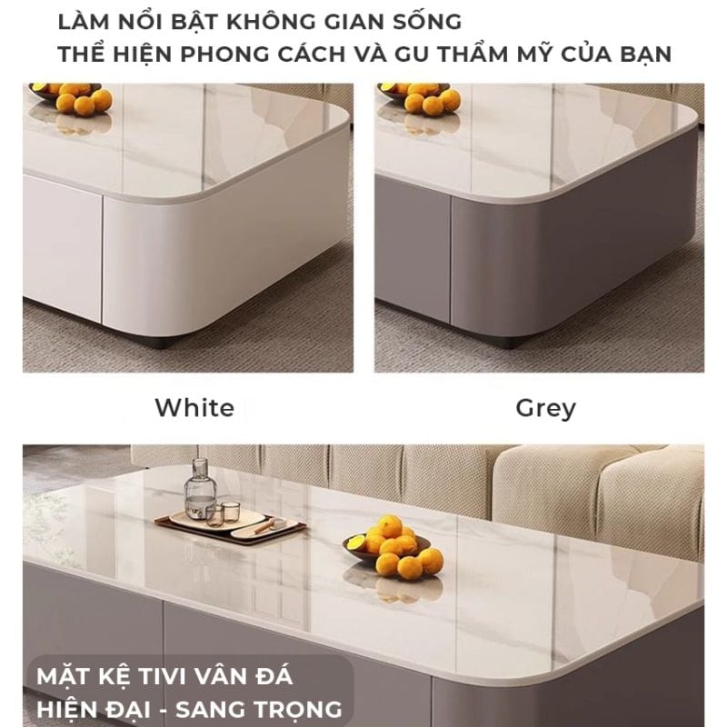 Bàn trà phòng khách phong cách sang trọng GM167A.01