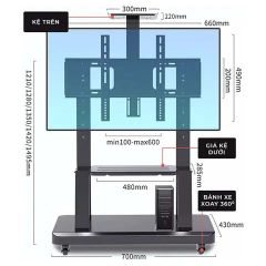 Giá treo ti vi di động GM172