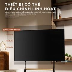 Giá treo tivi vân gỗ sang trọng GM189