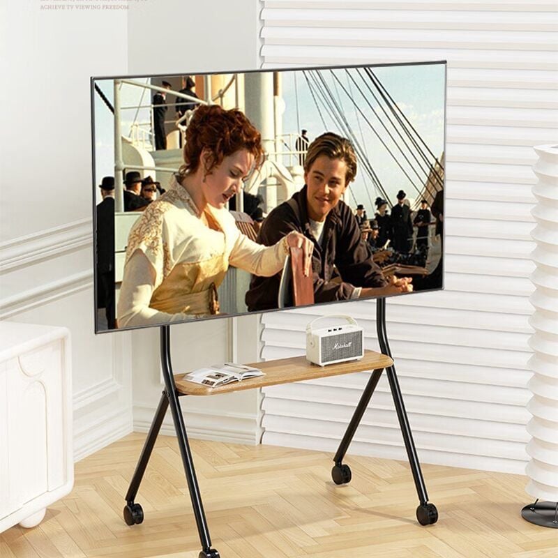 Giá treo tivi vân gỗ sang trọng GM189