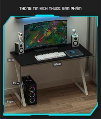 Bàn Gaming Chân Chữ Z GM57