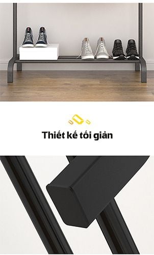 Giá Treo Quần Áo khung thép GM60