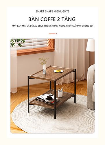 Bàn Trà Cafe 2 Tầng Hiện Đại GM79