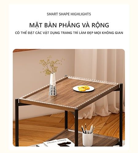 Bàn Trà Cafe 2 Tầng Hiện Đại GM79