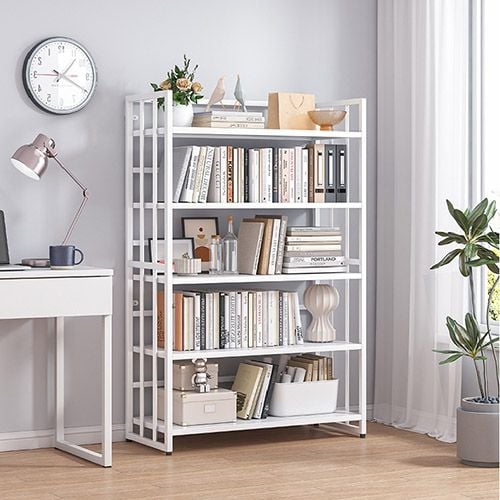 Kệ sách đa năng màu trắng - GM97