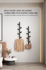 Móc Treo Quần Áo Gắn Tường Hình Lá Cây GM98