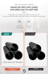 Móc Treo Quần Áo Gắn Tường Hình Lá Cây GM98