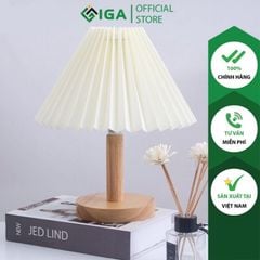 Đèn ngủ chân gỗ GN29