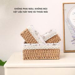 Giỏ nan decor bộ 3 - GN63 - Hết hàng