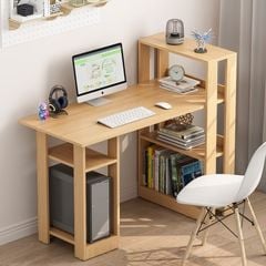Bàn làm việc có kệ sách và kệ máy tính - GP09