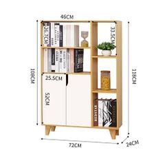 Tủ Sách Đa Năng Conven Phong Cách Nordic GP107