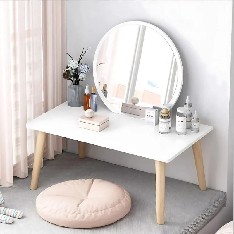 Bàn trang điểm ngồi bệt mini kèm gương hiện đại - GP117
