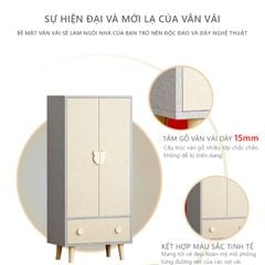 Tủ Quần Áo Trẻ Em GP123