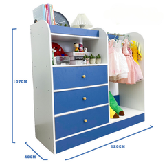 Tủ đồ cho trẻ em Blue Shelf GP128.19
