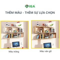 Kệ sách Treo Tường 2 Tầng GP13