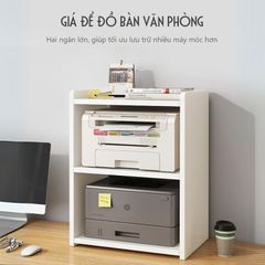 Kệ để bàn văn phòng đa tầng có ngăn đựng máy in - GP193